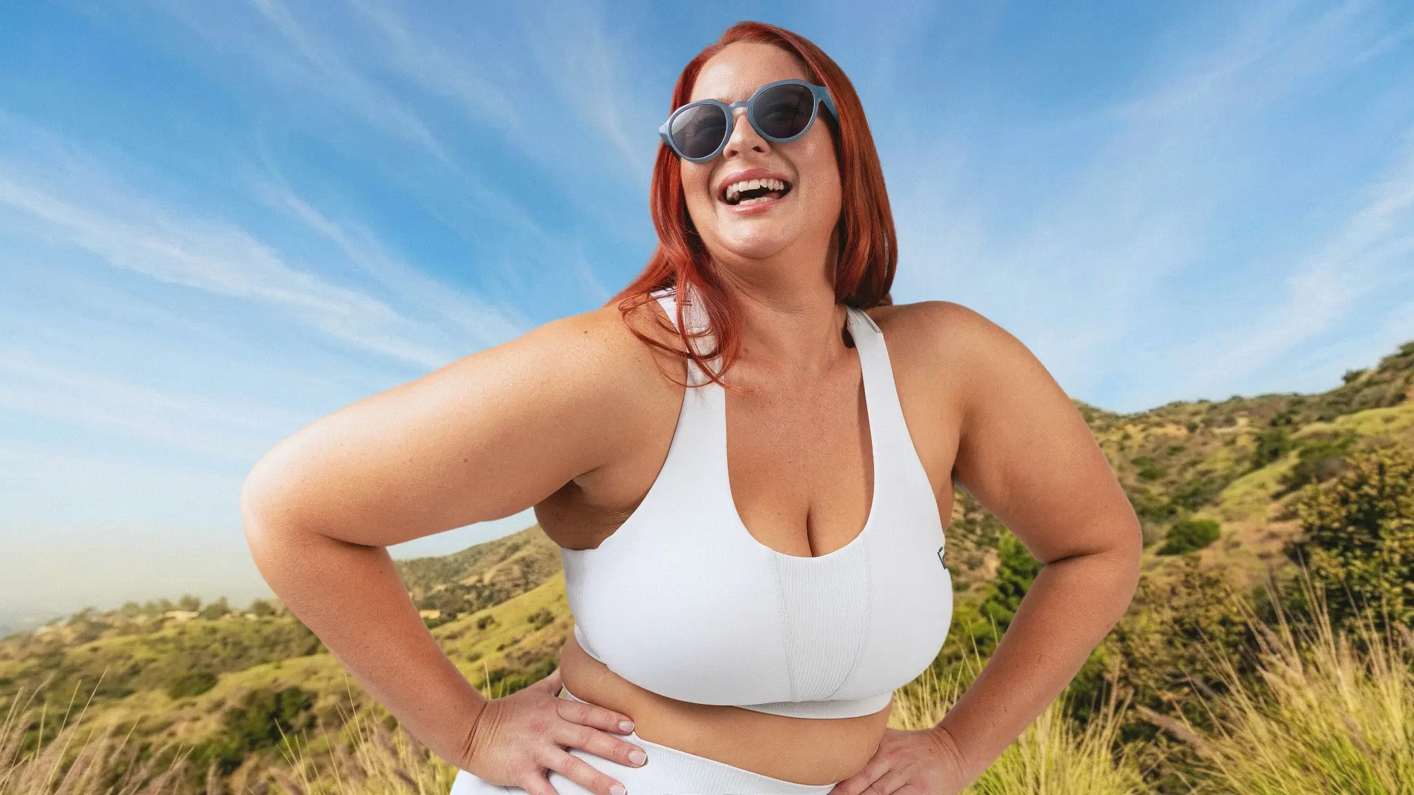 Woman Orange BG